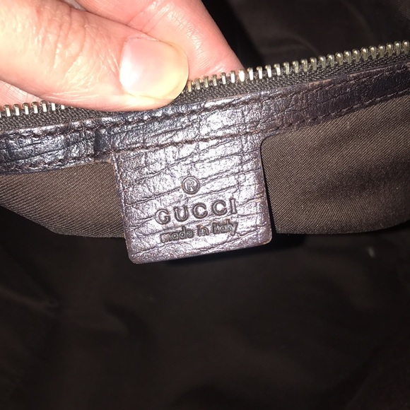 Authentic Gucci Sherry Line Shoulder Bag Tote 2 stripes - Picture 9 of 15